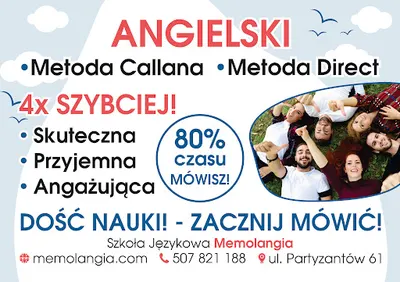 SZKOŁA JĘZYKOWA MEMOLANGIA- ANGIELSKI METODA DIRECT